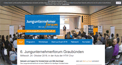 Desktop Screenshot of jungunternehmerforum.ch